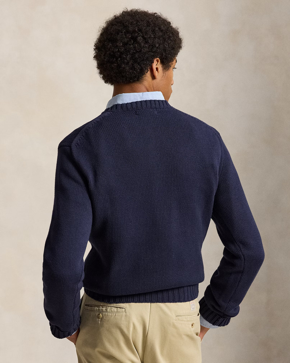Iconic Flag Sweater Navy Blue