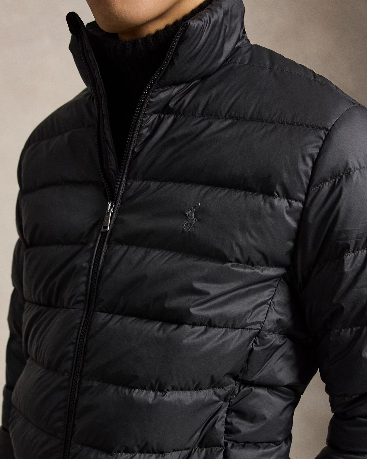 The Colden Packable Down Jacket Black