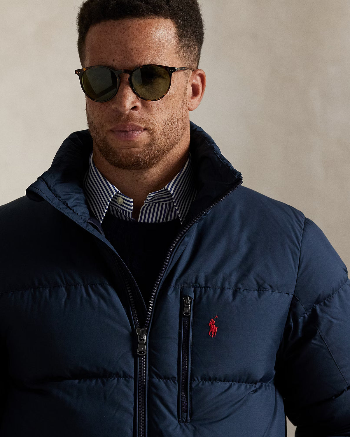 Gorham Down Jacket Navy Blue