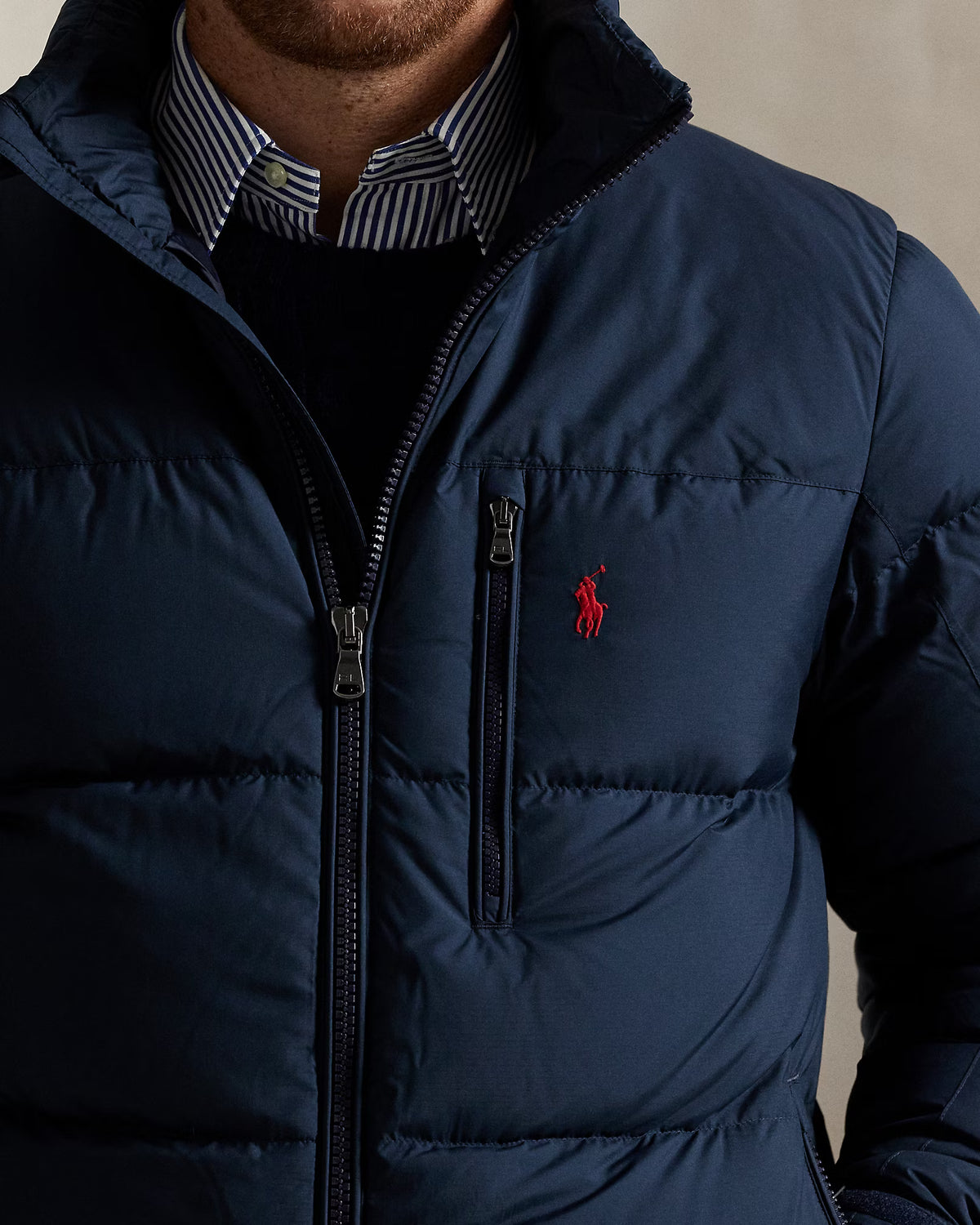 Gorham Down Jacket Navy Blue