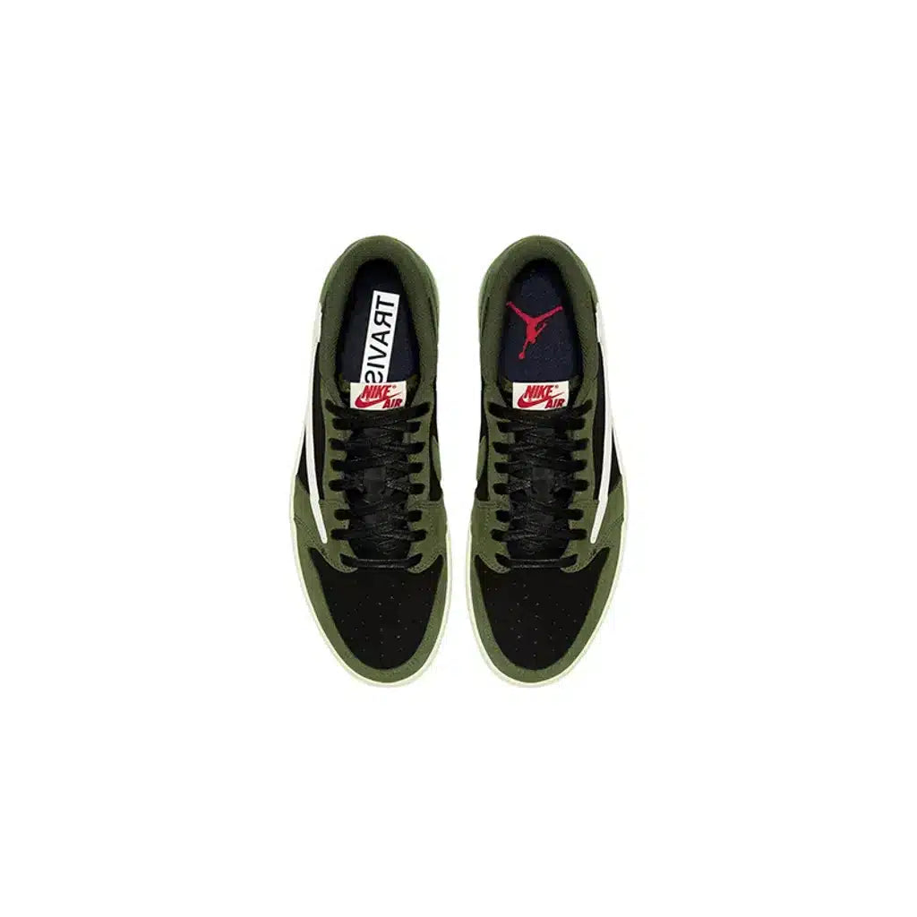 Air Jordan 1 Low x Travis Scott OG Black Olive