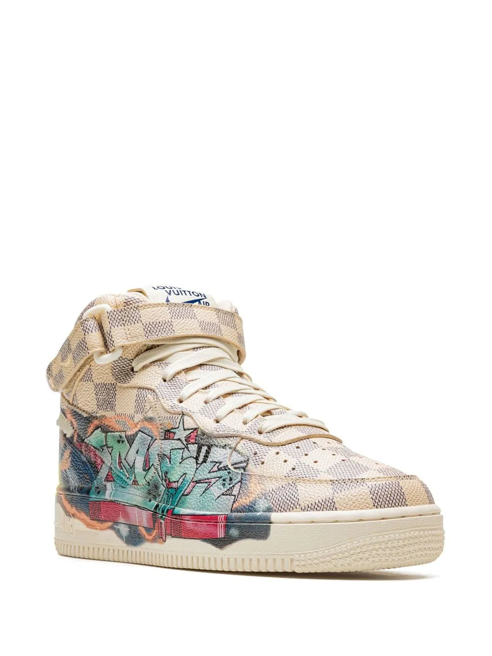 Air Force 1 Mid Louis Vuitton Virgil Abloh Graffiti Collaboration
